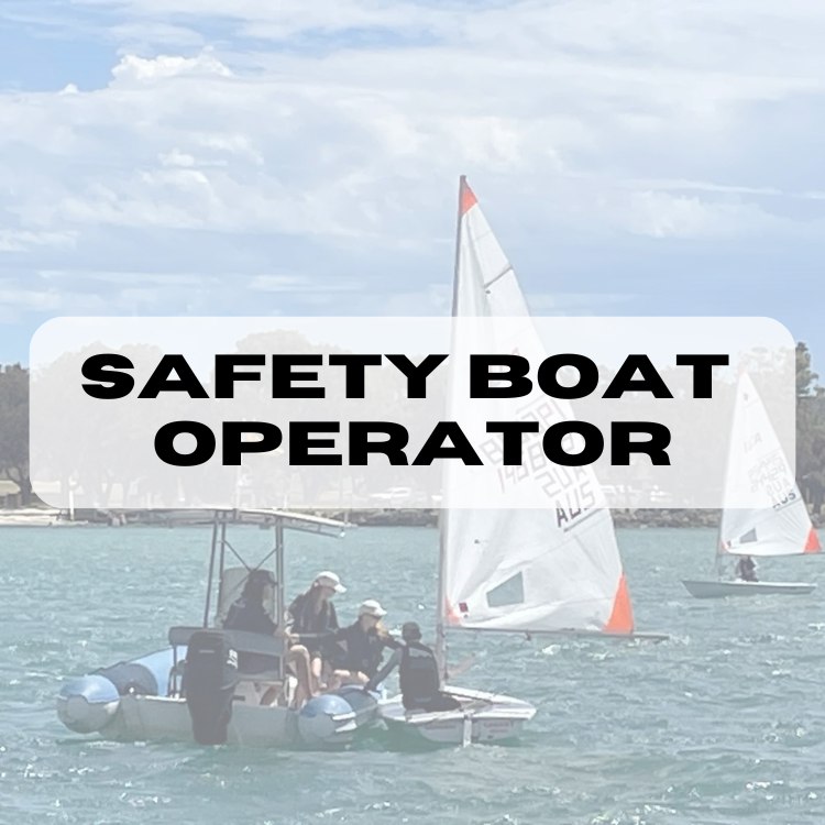 Safety boat operator